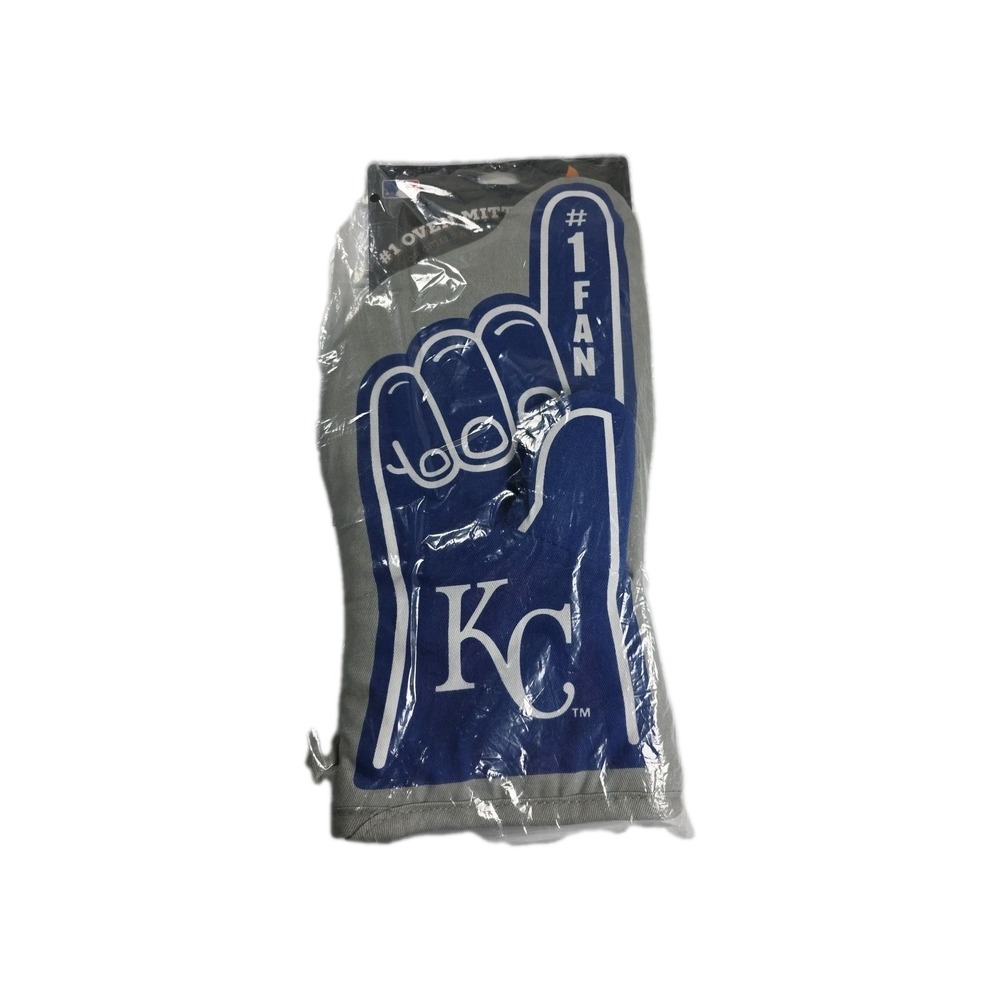 KANSAS CITY ROYALS #1 OVEN MITT FOR GRILLS AND OVENS HEAT RESISTANT NEW